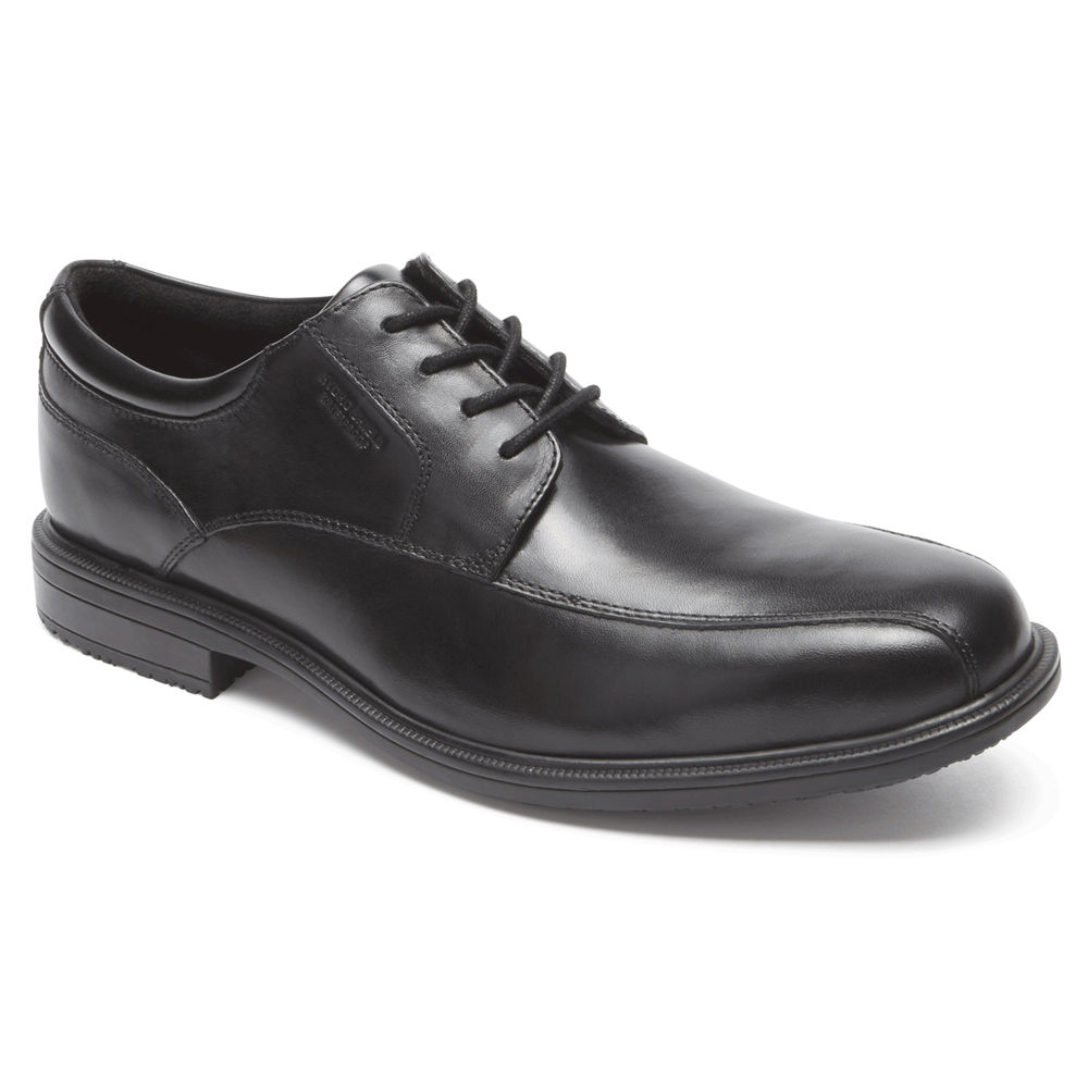 Rockport Oxfords Herr Svarta - Essential Details Ii Bike Toe - LDXYI8631
